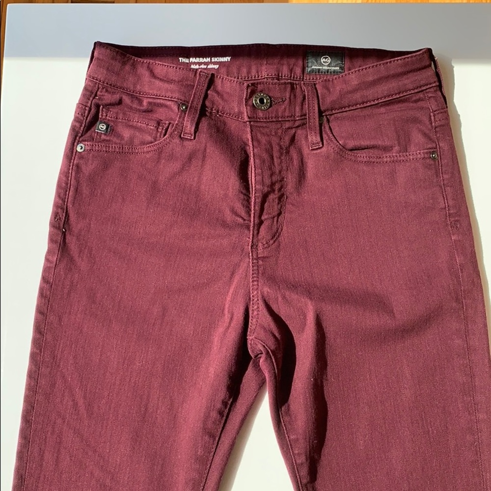 AG Farrah high rise skinny